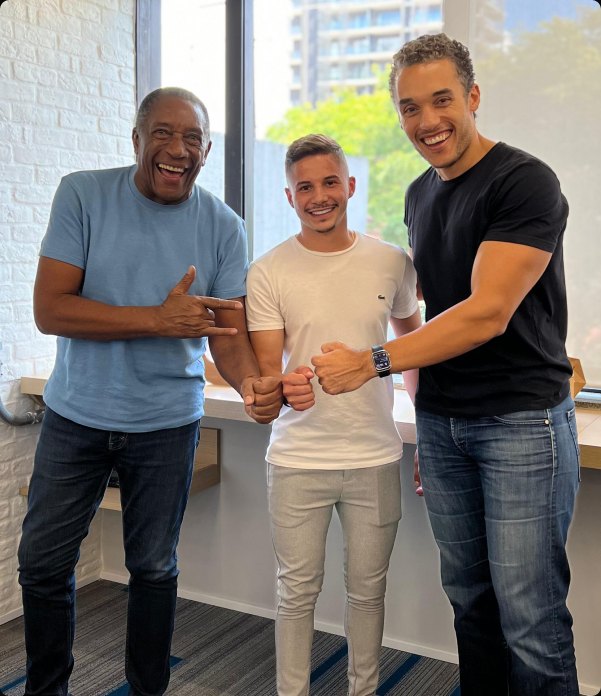 Mayron Assis com empresários do setor