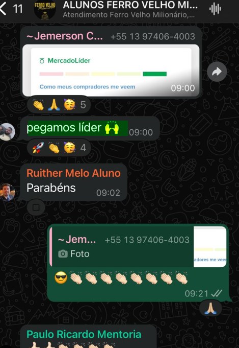 Aluno alcançou MercadoLíder